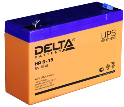 Аккумулятор Delta HR 6-15