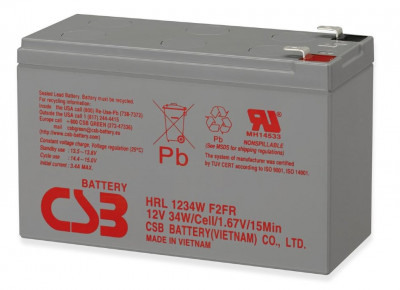 Аккумулятор CSB HRL1234W
