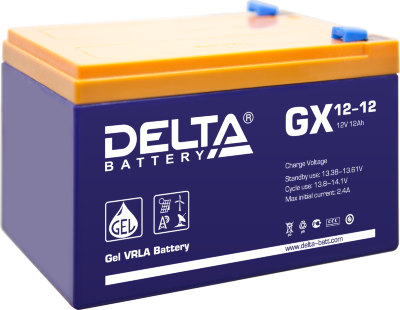 Аккумулятор Delta GX 12-12
