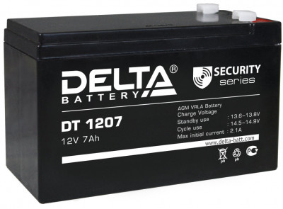 Аккумулятор Delta DT 1207