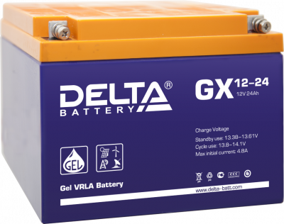 Аккумулятор Delta GX 12-24