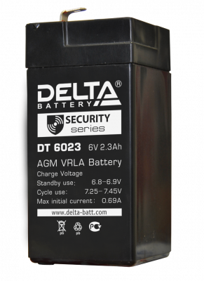 Аккумулятор Delta DT 6023
