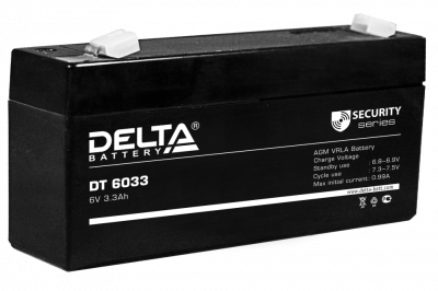 Аккумулятор Delta DT 6033 125