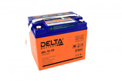 Аккумулятор Delta GEL 12-33