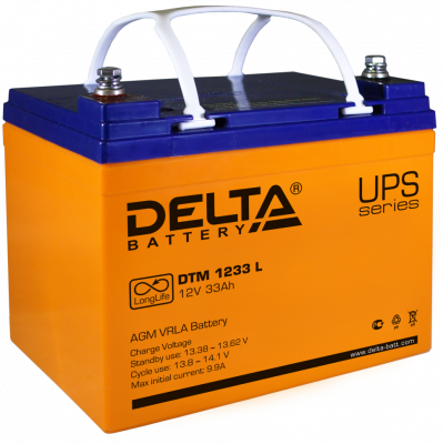 Аккумулятор Delta DTM 1233 L